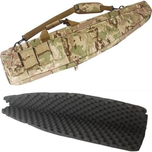 Tactical Gun Bag Rifle Gun Case Carrying Shoulder Pouch For Airsoft Paintball Military Hunting Protection Bag With Foam Pad