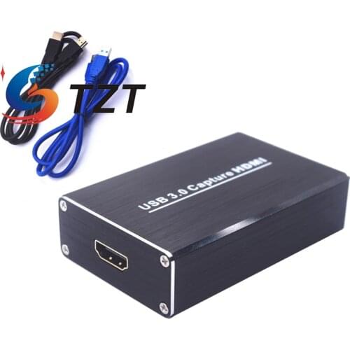 TZT NK-U3 Video Card USB 3.0 HDMI-compatible Video Acquisition Card HDMI-compatible To USB 3.0 Video Collection Dongle