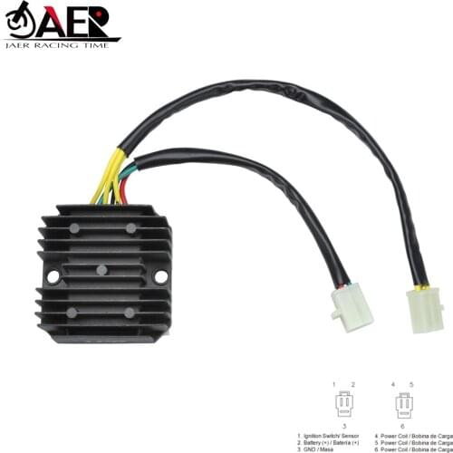 JAER Motorcycle Regulator Rectifier for Honda CMX450C Rebel 1986-1987 CX500T Turbo CX500D Deluxe CX500 CX500C Custom CX500
