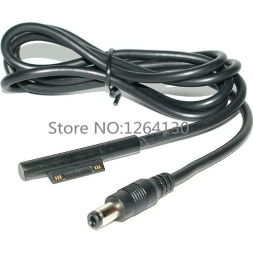 18AWG DC to surface pro charger cable one side DC5.5*2.5, other side MicroSoft Surface Pro4 Tablet 1.2M