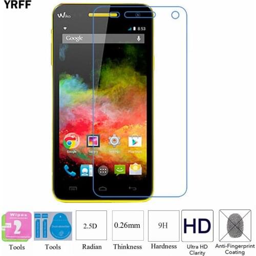 2PCS 2.5D 0.25mm 9H Tempered Glass Screen Protector Protective Film For Wiko Rainbow UP Free Tools