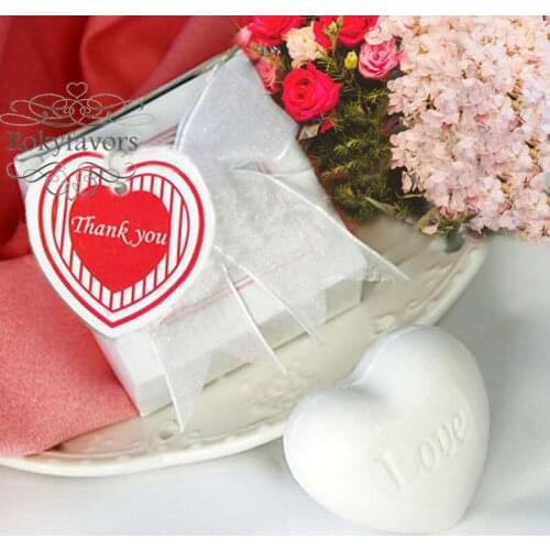 20PCS LOVE Heart Scented Soap Favors Wedding Favors Party Gift Ideas Event Party Decor Supplies Anniversary Giveaways