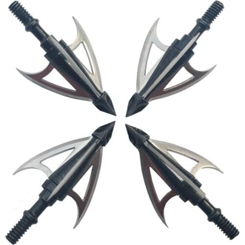 6/12pcs 100Gr Archery blade Arrowhead 3Blades Broadheads Target Points For Bow Arrow Outdoor Hunting Shooting Accessories