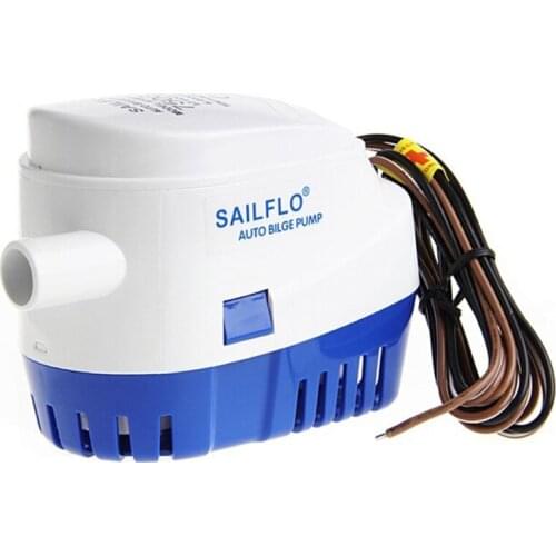 Car DC12V 24V Bilge Pump 600GPH Automatic Submersible Boat Bilge Pumps for Boats Automatic Water Pump with Float Switch