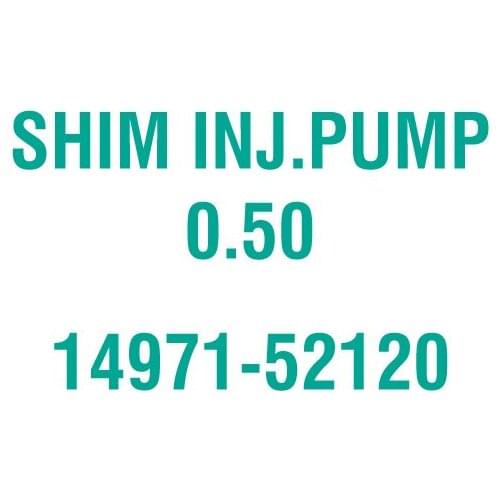 For Kubota 14971-52120 SHIM INJ.PUMP 0.50