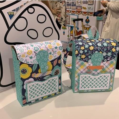 Exquisite Paper Bag Metal Cutting Dies DIY Scrapbook Card Album Make Crafts Stencil Supplies New Dies 2020