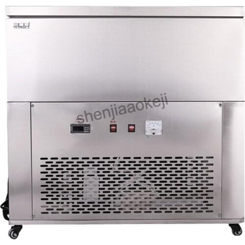 Commercial snowflake ice machine HX-SLM-02 Stainless steel Small ice brick machine ice column machine 220v/50hz 2500w 1pc