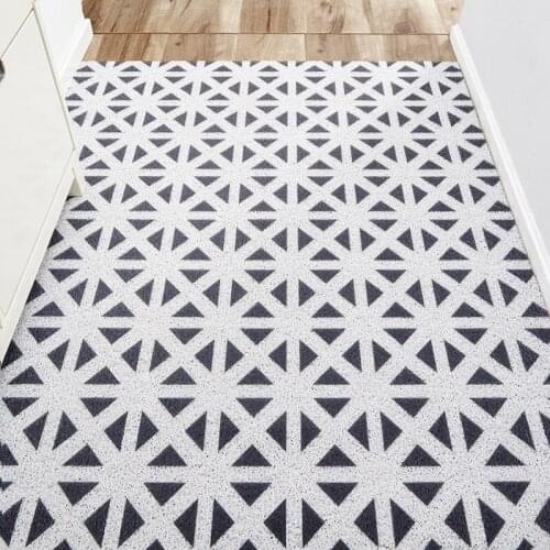 Carpet floor mat Cartoon Printed Doormat entrance door PVC Silk loop mats for hallway Custom kitchen mat anti slip Rug