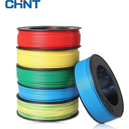 CHNT 10 Meters Wire And Cable Single-core Hard BV2.5 Multi-color Insulated Wire Electric Cable, LED Cable