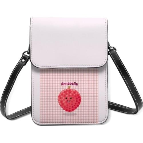 Lychee Shoulder Bag Gifts Reusable Mobile Phone Bag Leather Office Woman Bags