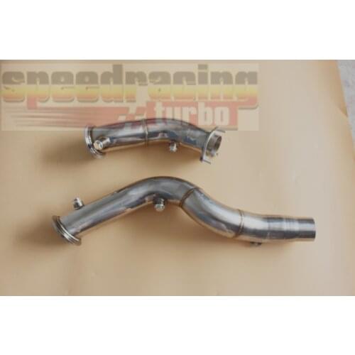 Turbo Catless Downpipe For BMW M2 M3 M4 F80 F82 F83 2015+ Exhaust Header Exhaust Downpipe