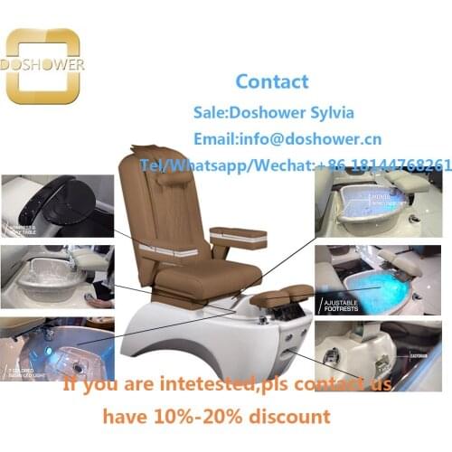 Uv nail gel with disposable air jet liner for brown pipeless pedicure chair