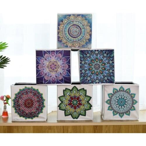 Shaped diamond Diamond Painting Storage Box Storage Case Foldable Storage Bag DIY Cross Stitch Embroidery Diamond