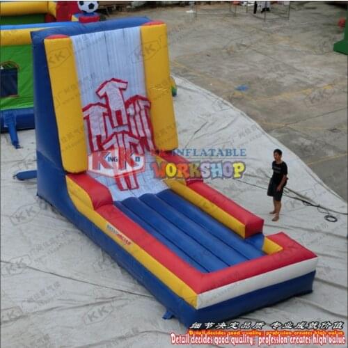 Magic Sticker inflatable climbing wall Funny sport games Sticker suits for kids and adults