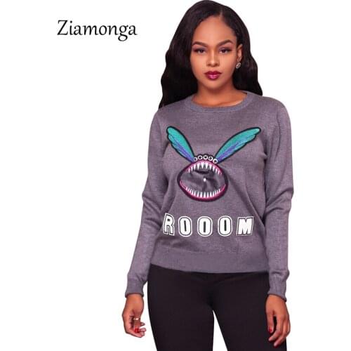 Ziamonga Women's Sweatshirts With Inscriptions