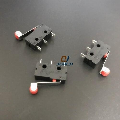 10pcs Micro Limit Switch Roller Lever Arm Microswitch SPDT Sub Miniature switchs