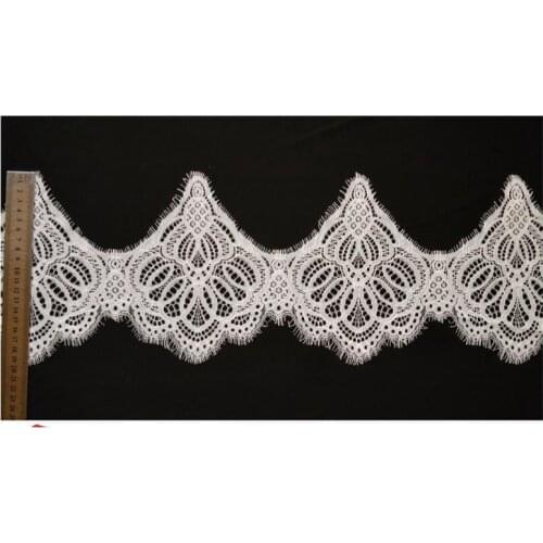 GLace 3M/lot 20cm wide Fashion wavy lace accessories DIY wedding tiara clothes decorative underwear accessoriesTX230