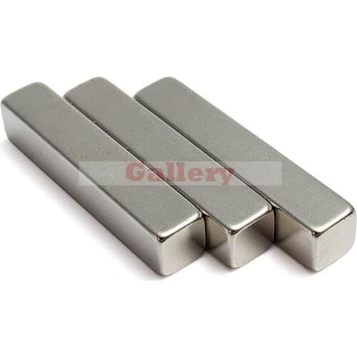 3 pcs Large Strong Neodymium Block Magnet 50mmx10mmx10mm N35