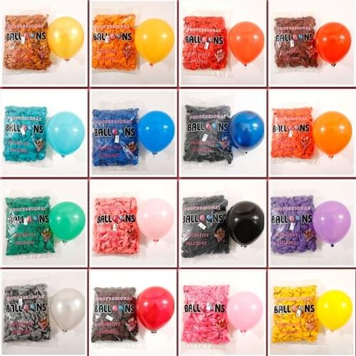 30/50/100PCS Small Balloons Matte Round Latex Wedding Birthday Decoration Baby Shower Anniversary 5 Inch