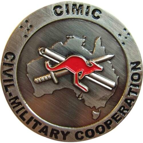 3D military challenge coin wholesale and low price die casting plating coins