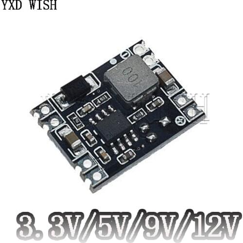 5PCS Mini DC-DC 5V-12V 24V To 5V 3.3V 9V 12V Step Down Power Supply Module Voltage Buck Converter Fixed Output High-Current