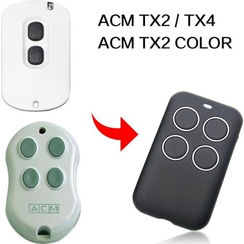 ACM TX2 remote control 433.92mhz gate garage door ACM TX2 remote control 433MHz