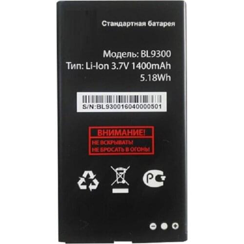 BL 9300 Battery For fly BL9300 Accumulator 1400mAh