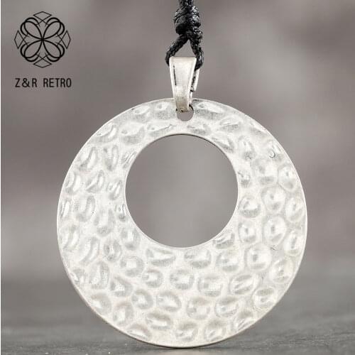 Big Circle Long Necklace for Women Fashion Jewelry necklaces & pendants Unicorn Necklace Vintage Zinc Alloy Jewellery Suspension