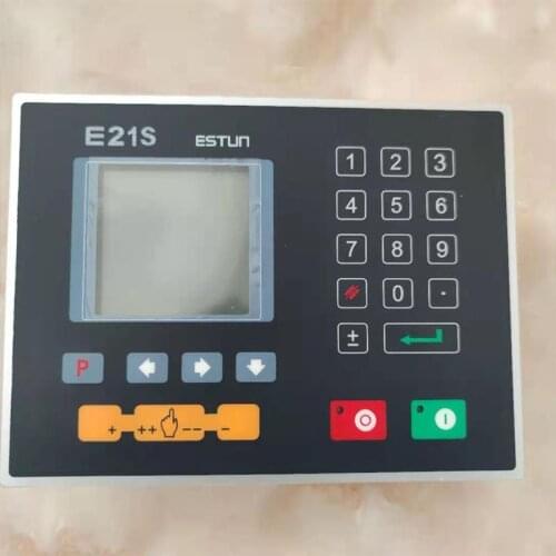 E21S controller, system for shears and hydraulic Guillotine, cutting Machine for metal sheet with manual operation
