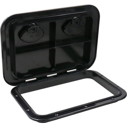 440x315mm Boat Access Hatch Marine Deck Hatch Cover ABS Anti-UV For Yacht 180-Degree Locking Hinge Boat Accessories Marine