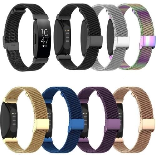 Milanese Bracelet Strap For Fitbit inspire inspire HR Stainless Steel Wrist band Loop Belt For Fitbit inspire Watch Band