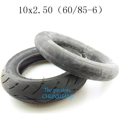 Wearable 10x2.50 (60/85-6) 10x2.50 wheel Electric Scooter Balancing Hoverboard self Smart Balance Tire 10 inch tyre Inner Tube
