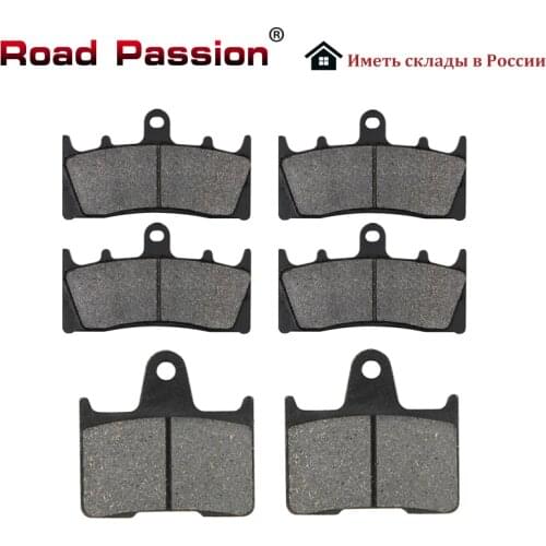 Road Passion Motorcycle Front and Rear Brake Pads for SUZUKI GSX1400 GSX1400K F 2001-2007 GSXR1000 K1 K2 GS1200 SSK1 ZK1 GV78A