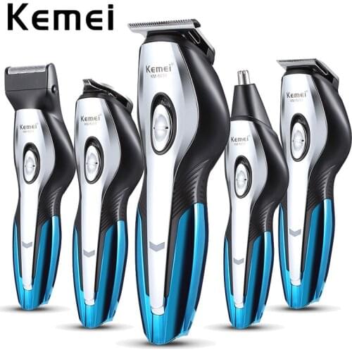 Kemei Trimmer 11 In 1 Professional Electric Hair Trimmer Rechargeable Clipper Haircut Shaver Beard Razor Styling Tools 43D