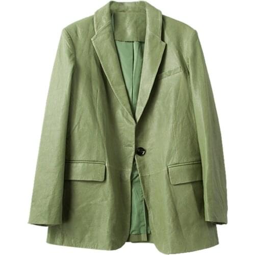 Genuine Leather Jacket Women Spring Autumn Sheepskin Real Leather Jacket Korean Tops Women Clothes 2020 Windbreaker YY1746