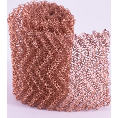 1 Meter 4 Wires Pure Copper Mesh Woven Filter Sanitary Food Grade For Distillation Moonshine Home Brew Beer 100mm Width