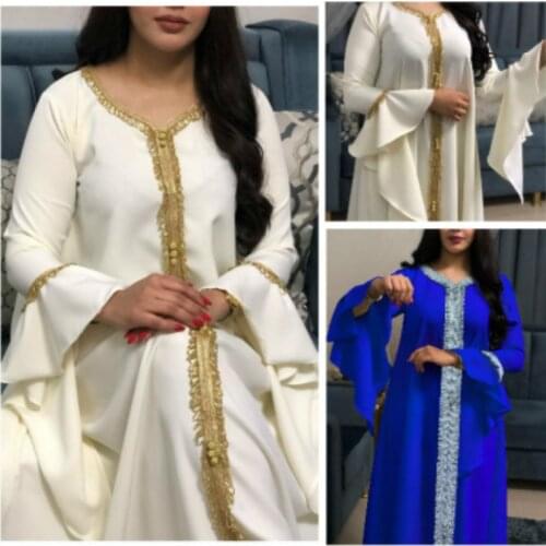 Abaya Dubai Turkey Arabic Muslim Fashion Dress Islam Clothing Dresses Abayas For Women Jalaba Robe Longue Femme Vestidos Largos