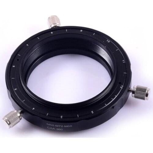 Hercules S8329 M68 CAA Adapter With M72 Male Thread 360° Rotator Camera Angle Adjuster