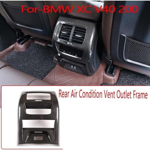 Car Rear Air Condition Vent Outlet Frame Cover Trim For-BMW X3 G01 X4 G02 2020