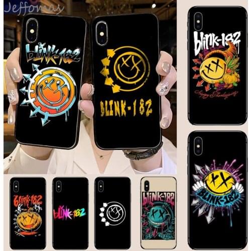 Pro Punk Rock Band Blink 182 Phone Case for iPhone 11 12 mini pro XS MAX 8 7 6 6S Plus X 5S SE 2020 XR
