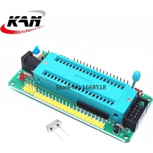 51 single chip system board development board learning board experiment 40P locking seat with movable seat electronic module