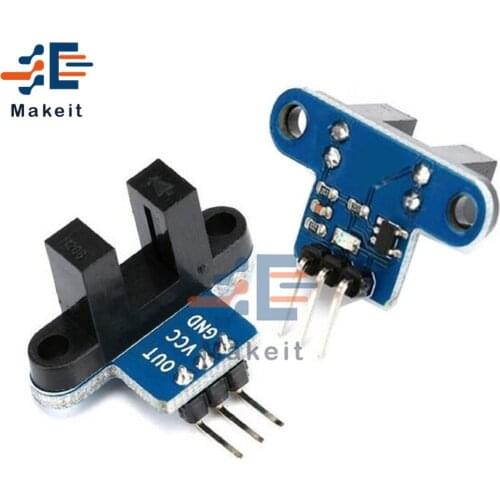 Motor Test IR Infrared Slotted Optical Speed Measuring Sensor Smart Car Wheel Counting Speed Sensor Module Detection Optocoupler