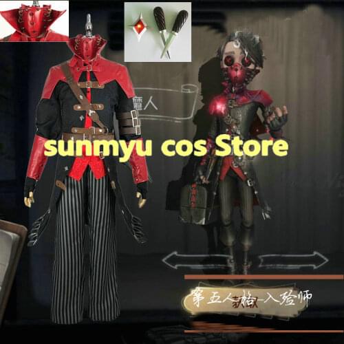 Identity V Exorcist Embalmer Aesop Carl Cosplay Costume,Size customizable Halloween Wholesale