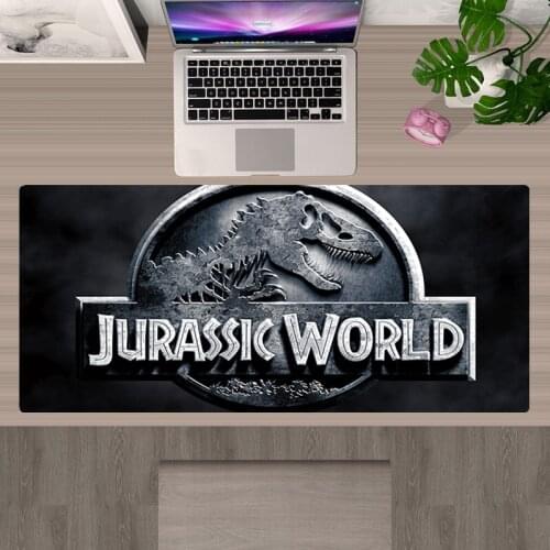 Jurassic Park Mousepad Gaming Accessories Podkladka Pod Mysz XXL 90X30 Mouse Pad Gamer Tapis De Souris Mausepad Tappetino Mouse