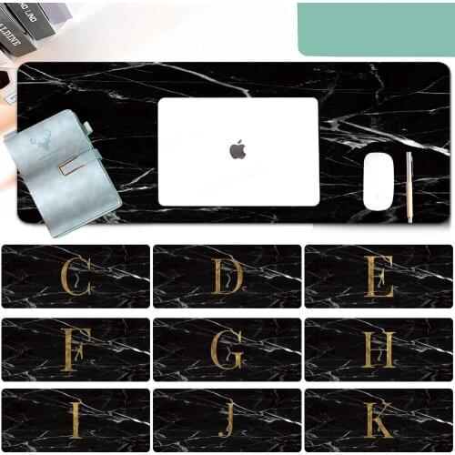 Portable Home Office Game MousePad Resting Surface Protective Dining Desk Writing Mat PU Leather Desk Mat Laptop Pad