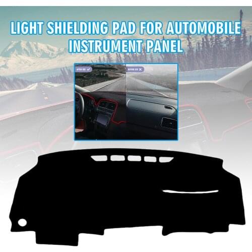 1pc Polyester Silicone Dashboard Instrument Panel Cover Dust-proof Pad For Honda Civic 2006 2007 2008 2009 Accessories