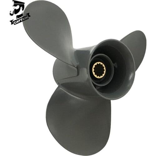 Captain Propeller 11 1/4X13 Fit Honda Outboard Engine BF35A BF40A BF40D BF45A BF50D BF50A BF60A 13 Tooth Spline 58130-ZV5-000-ZA