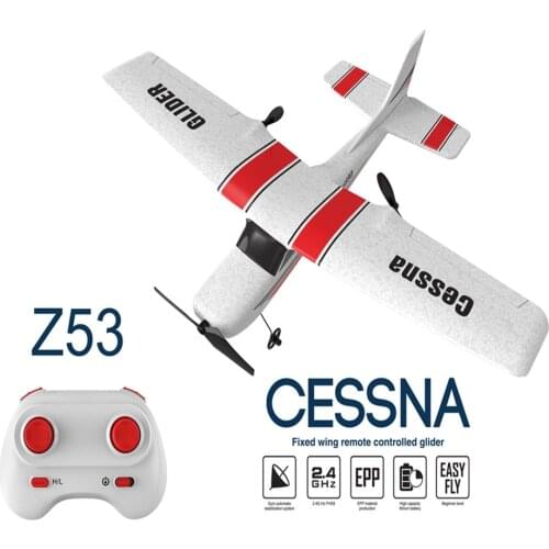 New Z53 Drone Remote Glider Remote Control Aircraft EPP Foam Low Power Protection Flight 25 minutes 182T 2.4Ghz Toys For Gift