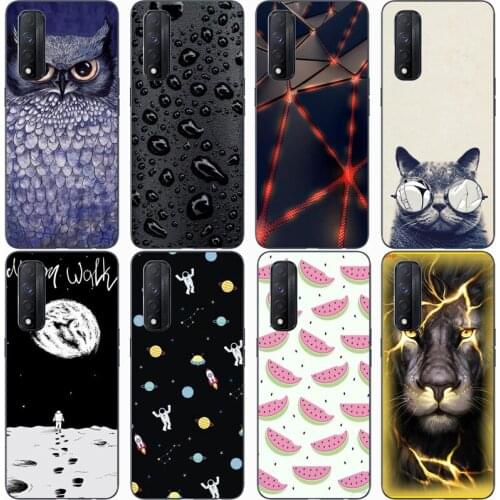 New TPU Silicon Coque Case for Realme Narzo 30 4G Anti Skid Full Protective Cover for Realme Narzo 30 5G