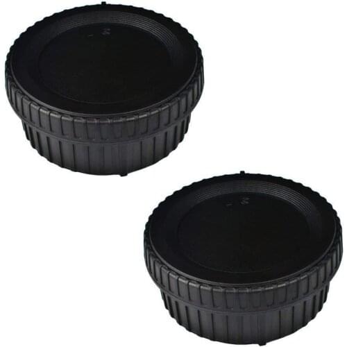 Front and Rear Lens Body Cap Camera Cover Anti-dust camera d7200 Black D-series Plastic SLR For Nikon Protection d5500 O0X2